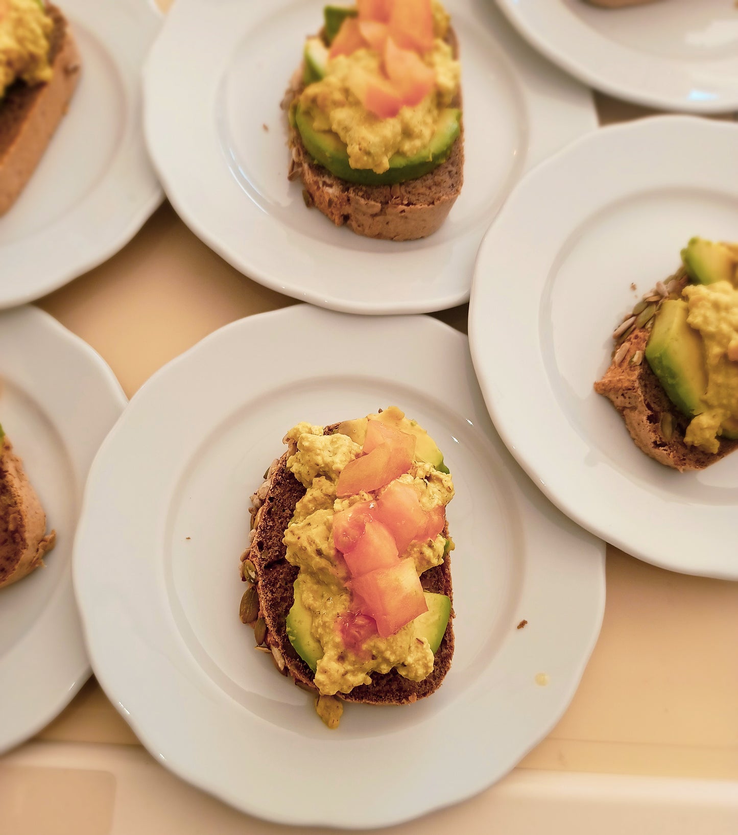 Catering coffe break finger food 'meet me in the corn(er)'