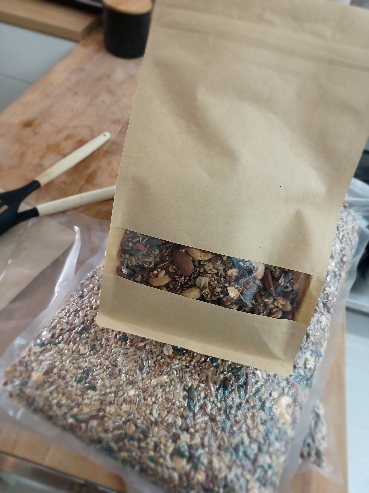 Granola lovers: superior, trigo sarraceno, frutos secos & sementes (250g)