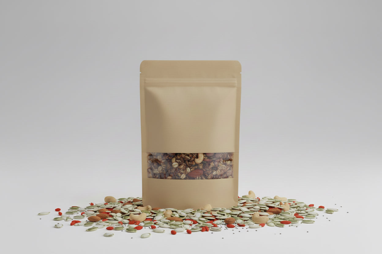 Granola lovers: superior, trigo sarraceno, frutos secos & sementes (250g)