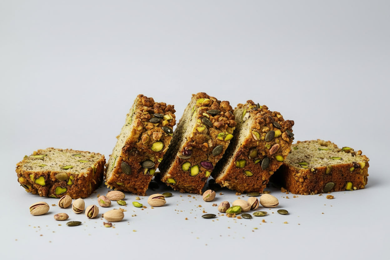 Banana bread hand & homemade (vários sabores disponíveis)