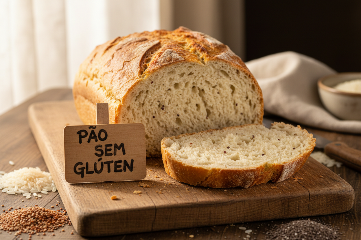 Pão sem gluten
