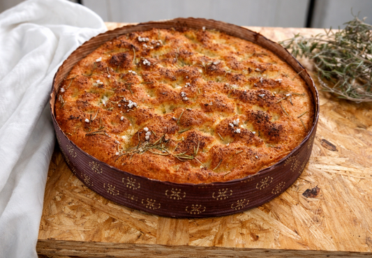 Foccacia de alecrim 400g aprox
