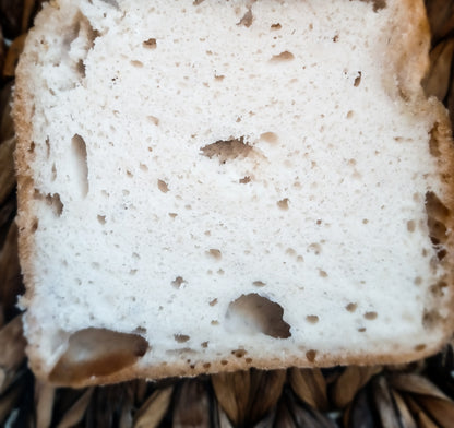 Pão branco com quinoa e millet